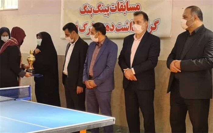 کسب  مقام سوم تیمی آموزش و پرورش ناحیه دو شهرری در مسابقات تنیس  روی میز بانوان