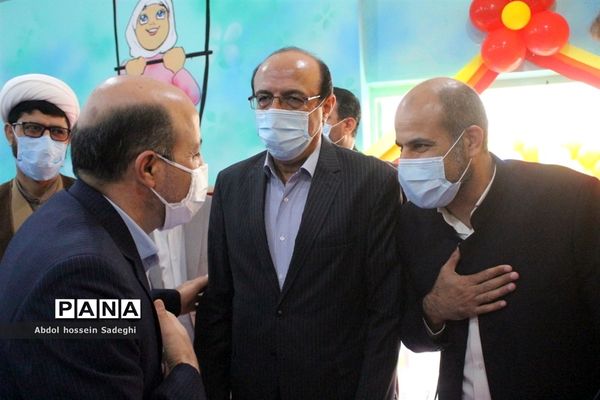 افتتاح کلاس درس تربیت بدنی در سازه مدرسه دبستان دخترانه شهید فولادی 1 بوشهر