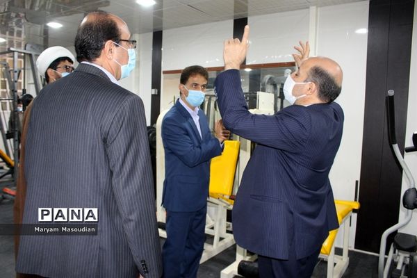 افتتاح سالن‌های بدنسازی، کانون حرکات اصلاحی و تندرستی در مجموعه ورزشی آزادگان  بوشهر
