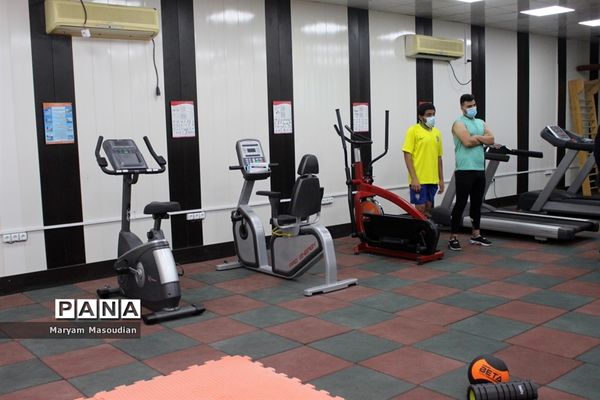 افتتاح سالن‌های بدنسازی، کانون حرکات اصلاحی و تندرستی در مجموعه ورزشی آزادگان  بوشهر