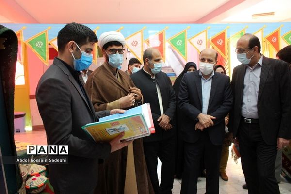 بازدید مدیرکل تربیت بدنی و فعالیت‌های ورزشی وزارت آموزش و پرورش  از مدرسه شهید معینی  بوشهر