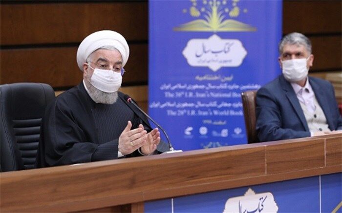 بیان اهمیت «کتاب و کتابت» از زبان رئیس‌جمهوری