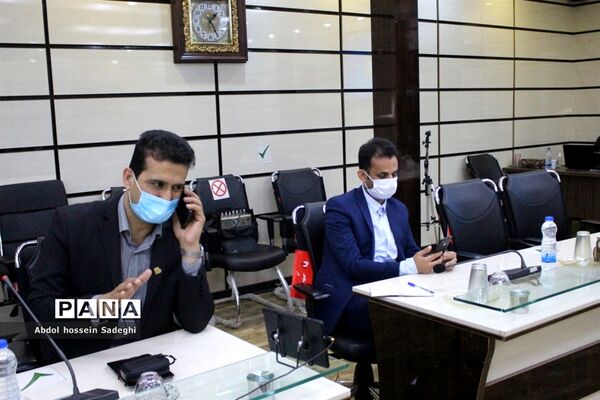 جلسه ویدئو کنفرانس سالروز تاسیس و آغاز هفته گرامیداشت کانون‌های فرهنگی و تربیتی آموزش و پرورش استان بوشهر
