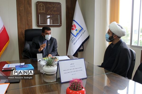 جلسه مشترک امر به معروف و نهی از منکر استان و پایگاه مجازی  استان بوشهر