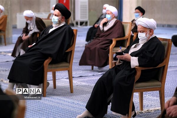 دیدار اعضای مجلس خبرگان رهبری با رهبر انقلاب اسلامی