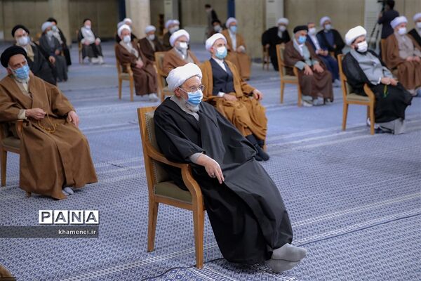 دیدار اعضای مجلس خبرگان رهبری با رهبر انقلاب اسلامی