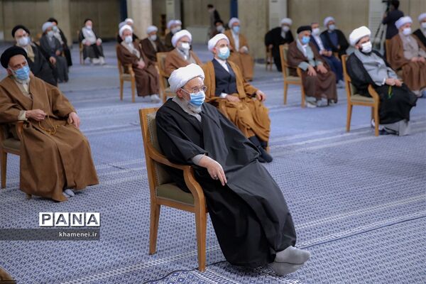 دیدار اعضای مجلس خبرگان رهبری با رهبر انقلاب اسلامی