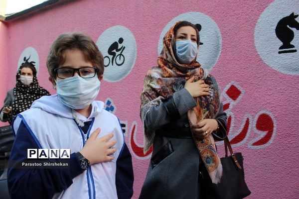 جشن خودکار در دبستان پیشتازان بوشهر