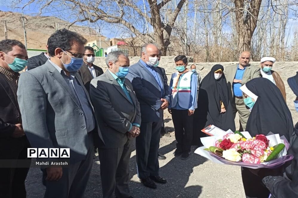 افتتاح استخر اردوگاه پیشتازان انقلاب شهرستان مرزی درمیان با حضور معاون وزیرآموزش و پرورش