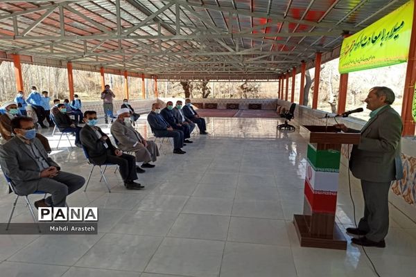 افتتاح استخر اردوگاه پیشتازان انقلاب شهرستان مرزی درمیان با حضور معاون وزیرآموزش و پرورش