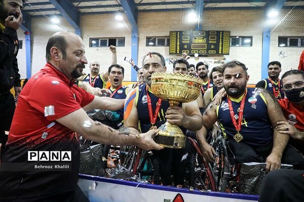 فینال جام حذفی بسکتبال با ویلچر مردان