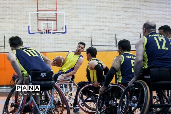 فینال جام حذفی بسکتبال با ویلچر مردان
