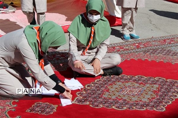 نمایشگاه دستاوردها و چکیده فعالیت‌های سازمان دانش‌آموزی استان کرمانشاه در سال 99