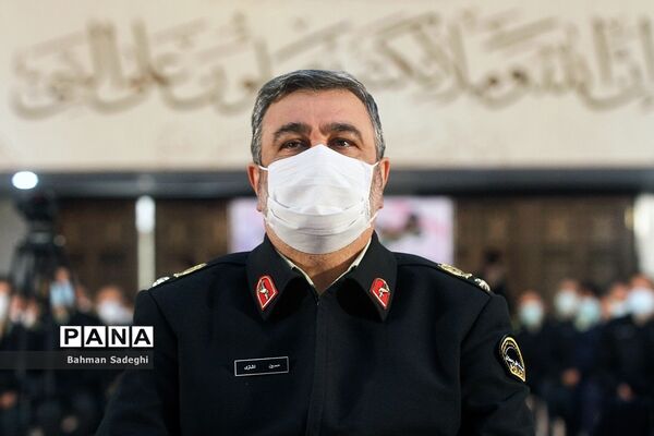 مراسم افتتاحیه طرح های عمرانی فرماندهی انتظامی تهران بزرگ