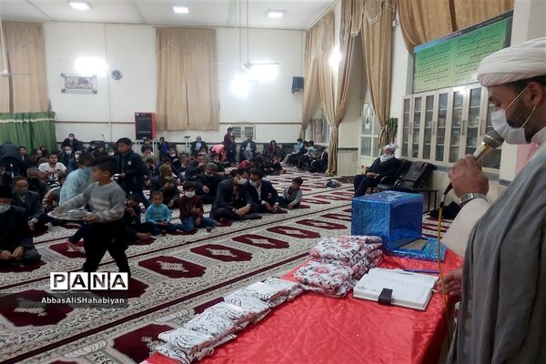 تقدیر ویژه از مقام ممتاز جشنواره نوغلامان حسینی در روستای رزق آباد کاشمر