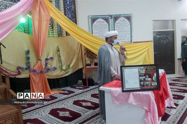 تقدیر ویژه از مقام ممتاز جشنواره نوغلامان حسینی در روستای رزق آباد کاشمر