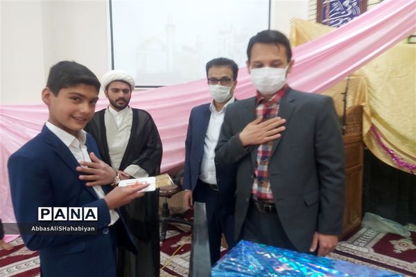 تقدیر ویژه از مقام ممتاز جشنواره نوغلامان حسینی در روستای رزق آباد کاشمر