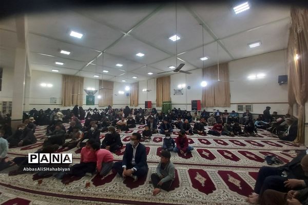 تقدیر ویژه از مقام ممتاز جشنواره نوغلامان حسینی در روستای رزق آباد کاشمر