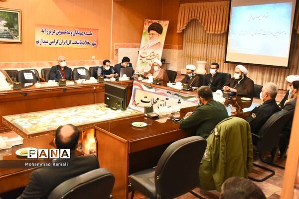 آیین تکریم و معارفه امام جمعه شهر نیم ور