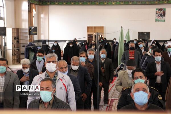 برگزاری سی و پنجمین  نمازجمعه سال1399درشهرستان خوسف