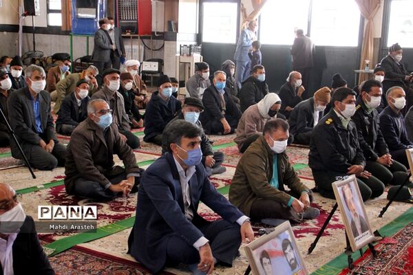 برگزاری سی و پنجمین  نمازجمعه سال1399درشهرستان خوسف