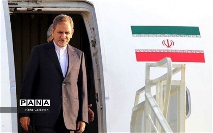 اسحاق جهانگیری معاون اول ریاست جمهوری وارد گلستان شد