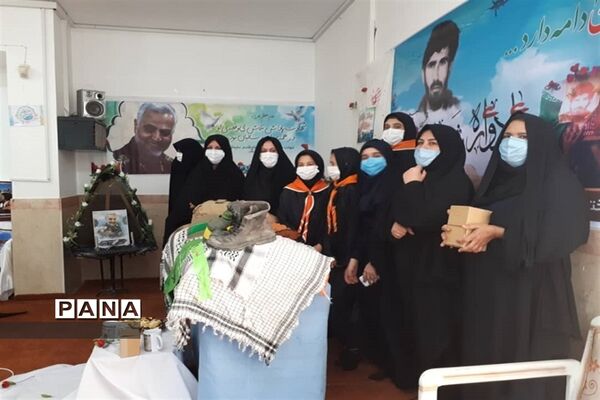 برگزاری یادواره شهید محمدآدمی در دبیرستان فولادگر
