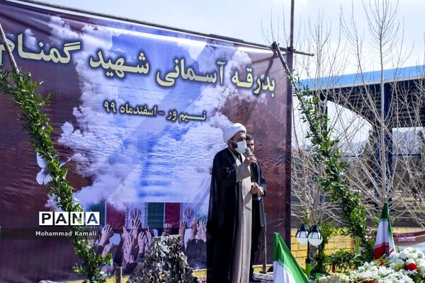 تشییع پیکر شهید گمنام در شهرهای محلات و نیم ور