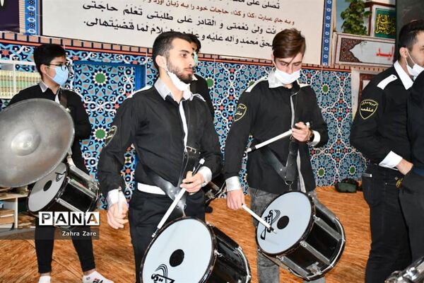 وداع با پیکر شهید «منوچهر تقدسی» در محمودآباد