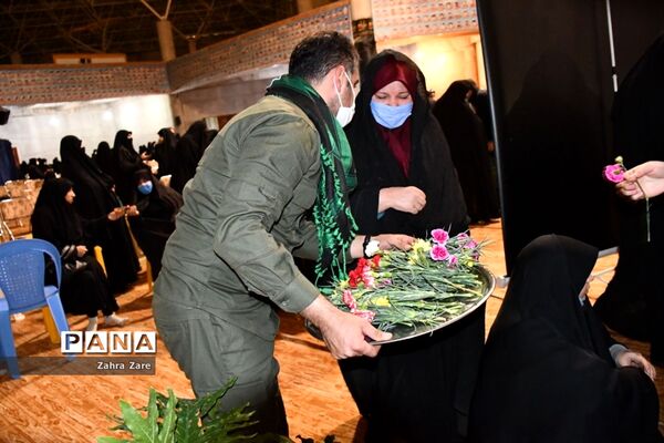 وداع با پیکر شهید «منوچهر تقدسی» در محمودآباد