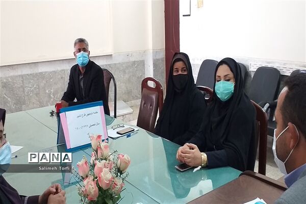 نشست کارگروه جذب نوآموزان پیش دبستانی درشهرستان حمیدیه