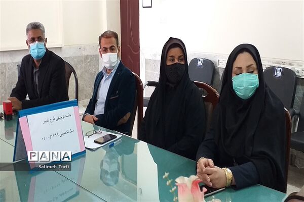 نشست کارگروه جذب نوآموزان پیش دبستانی درشهرستان حمیدیه