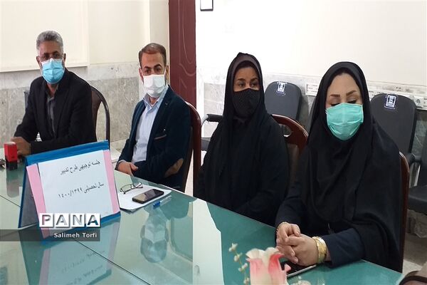 نشست کارگروه جذب نوآموزان پیش دبستانی درشهرستان حمیدیه