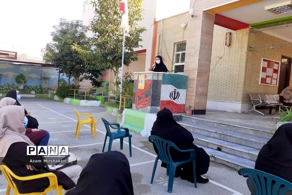 مراسم اختتامیه طرح کوچ و طرح بوم دبیرستان شهید سهام خیام  بوشهر