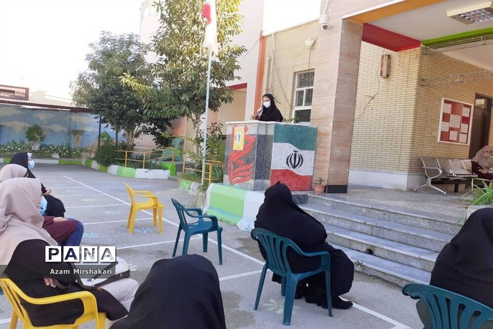 مراسم اختتامیه طرح کوچ و طرح بوم دبیرستان شهید سهام خیام  بوشهر