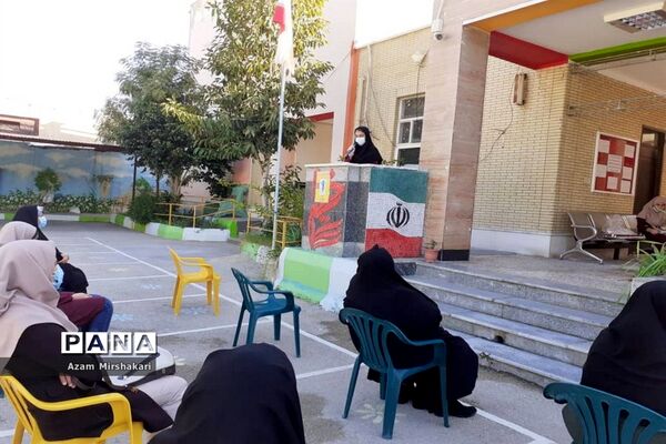 مراسم اختتامیه طرح کوچ و طرح بوم دبیرستان شهید سهام خیام  بوشهر