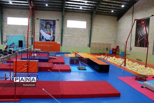  افتتاح سالن تخصصی ژیمناستیک بانو مصدقیان در  اصفهان