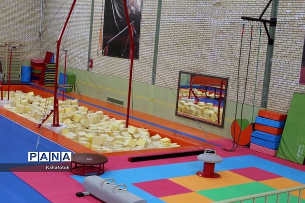  افتتاح سالن تخصصی ژیمناستیک بانو مصدقیان در  اصفهان