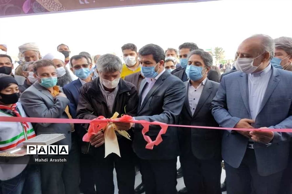 افتتاح آموزشگاه 6 کلاسه روستای طاغان شهرستان مرزی درمیان