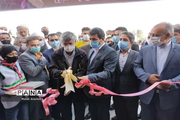 افتتاح آموزشگاه 6 کلاسه روستای طاغان شهرستان مرزی درمیان