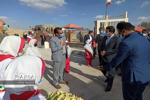 افتتاح آموزشگاه 6 کلاسه روستای طاغان شهرستان مرزی درمیان