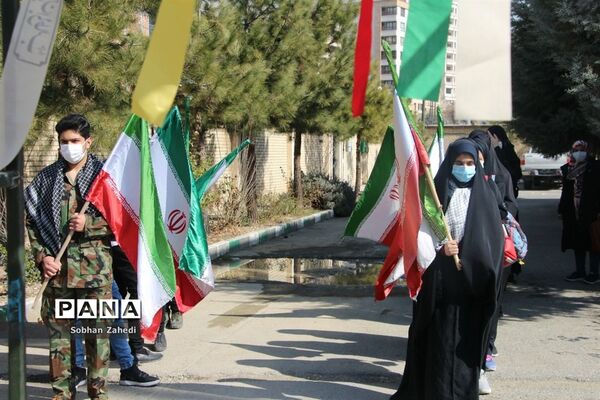 مراسم نمادین اردوی راهیان نوردر رودهن