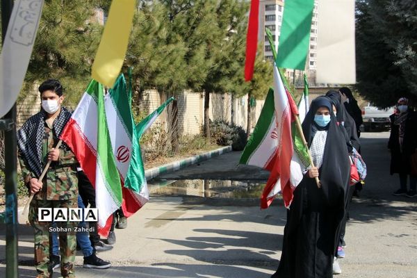 مراسم نمادین اردوی راهیان نوردر رودهن