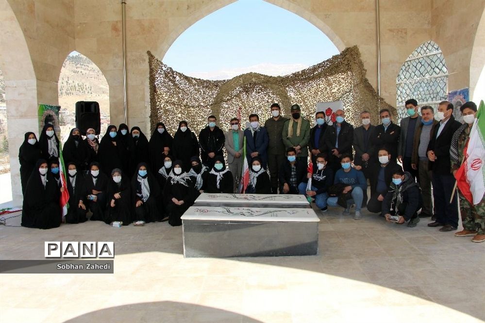 مراسم نمادین اردوی راهیان نوردر رودهن