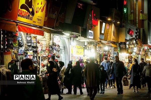 تهران بعد از ساعت 21 در وضعیت زرد کرونایی