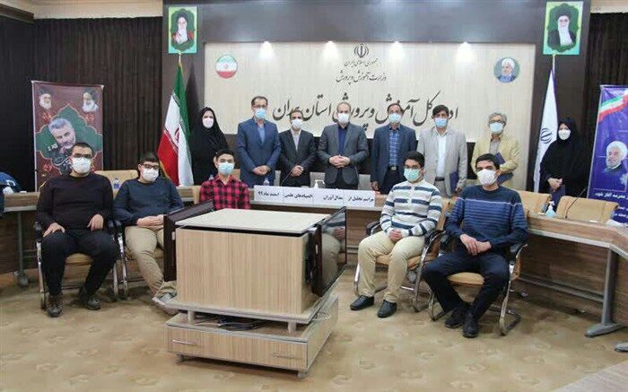 مراسم تجلیل از مدال‌آوران المپیادهای علمی و ادبی سمپاد استان همدان برگزار شد