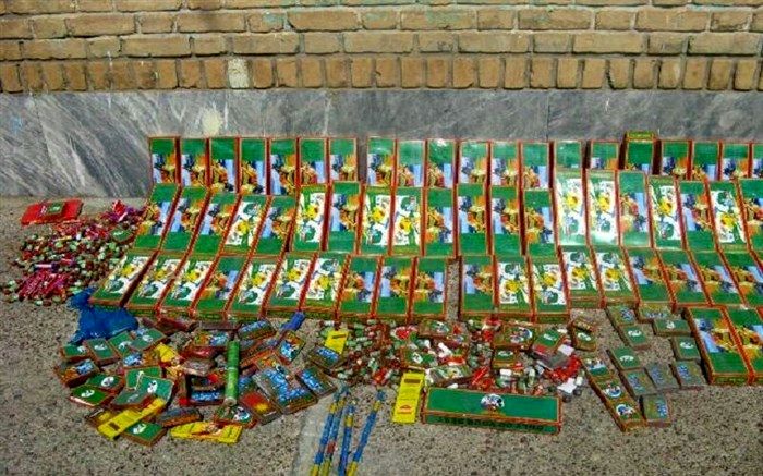 کشف 3 هزار و 700 عدد انواع ترقه در مراغه