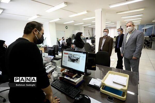 بازدید مسئولان کمیته امداد از خبرگزاری پانا