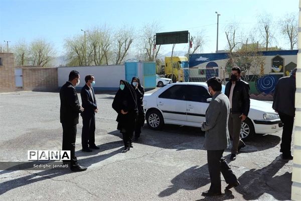 نمایشگاه دستاوردهای تدریس مجازی دانش آموزان در آباده