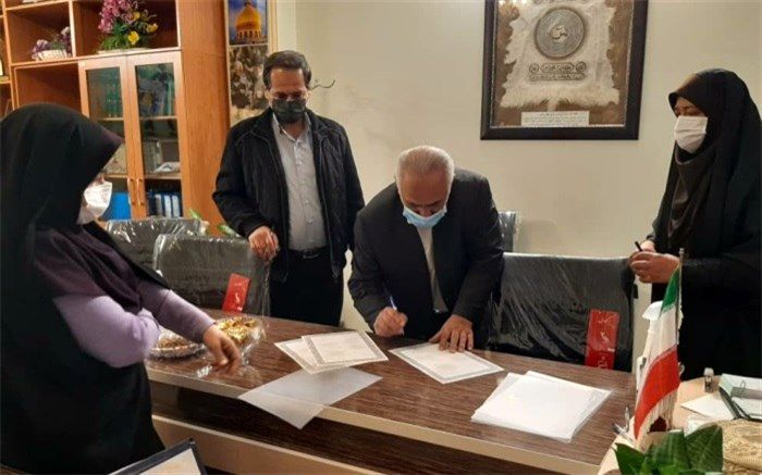 امضای تفاهم نامه طرح خواهرخواندگی مدارس آموزش و پرورش رودهن